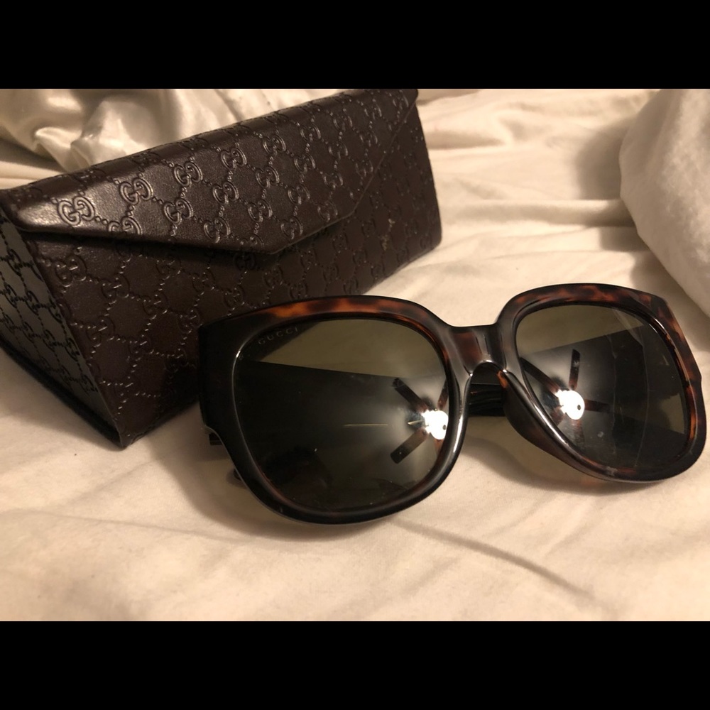 Authentic Gucci sunglasses.
